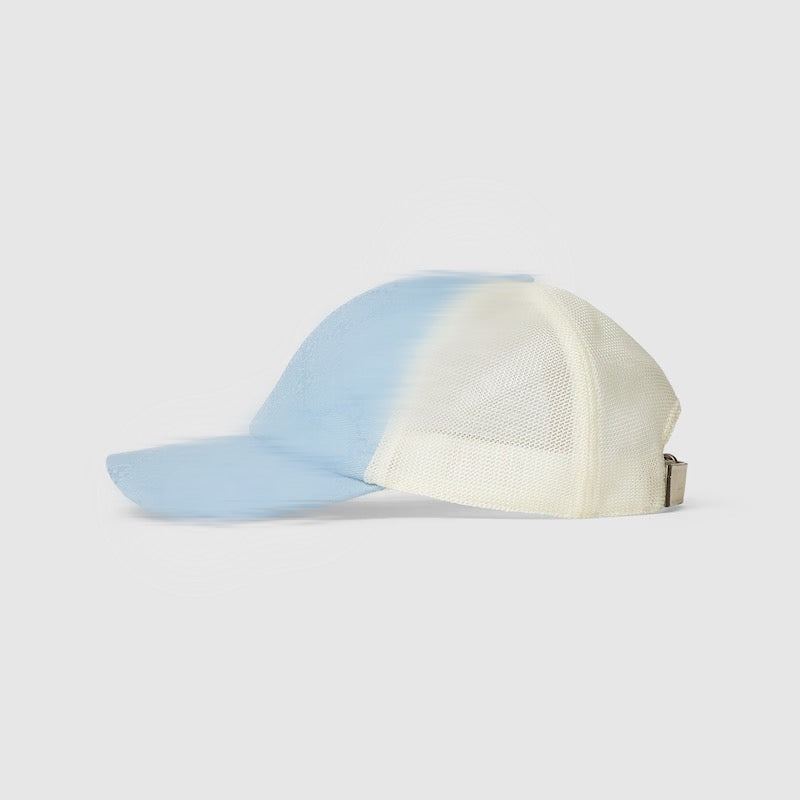 Casquette en toile GG Bleue photo 2