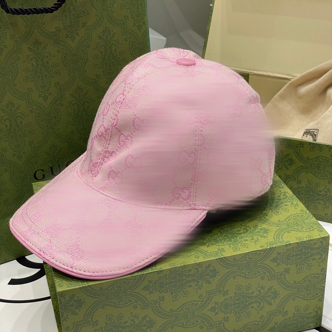 Casquette en toile GG Rose photo 2