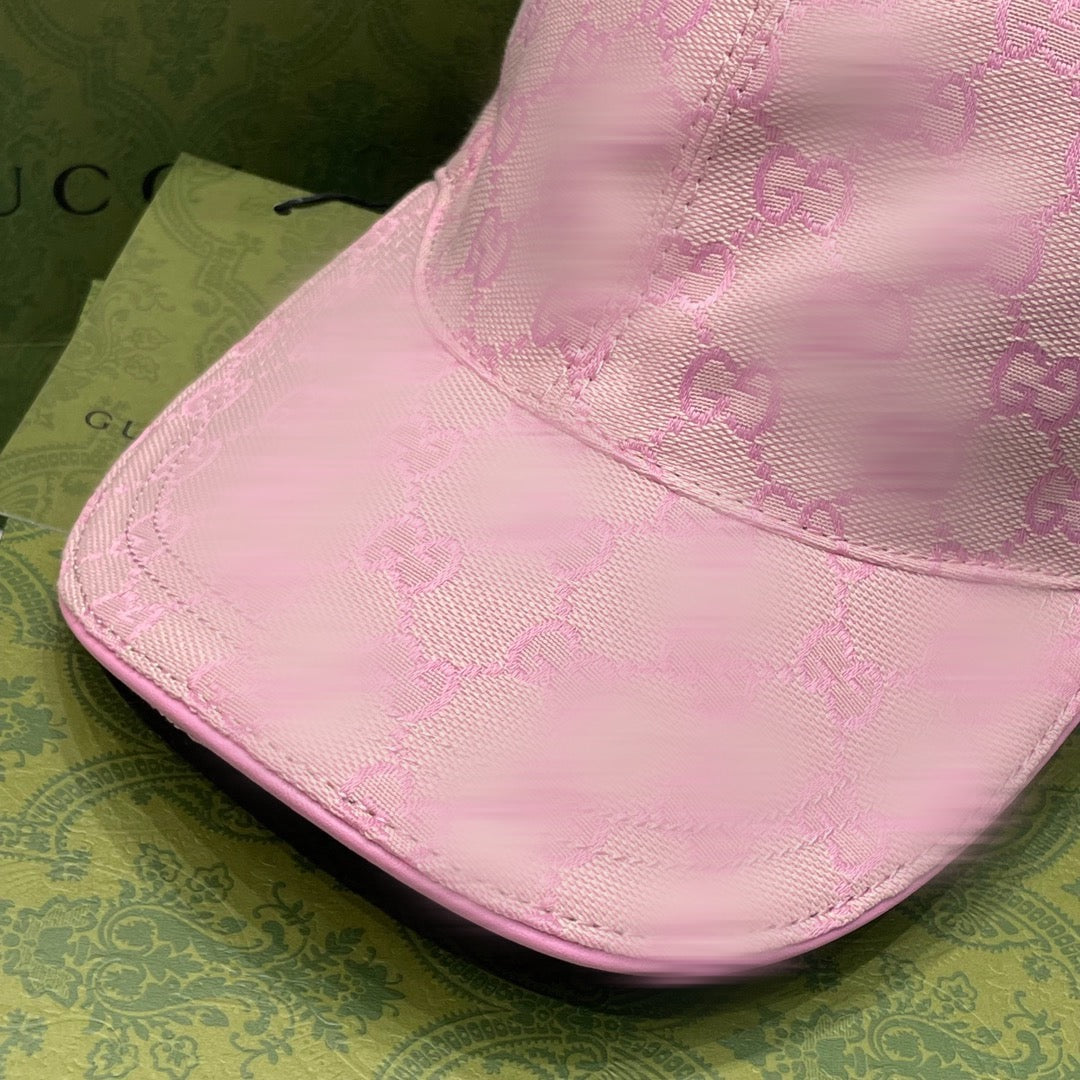 Casquette en toile GG Rose photo 5
