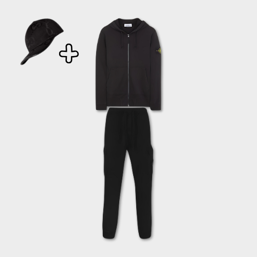 Ensemble Stone I. Noir + Casquette offerte