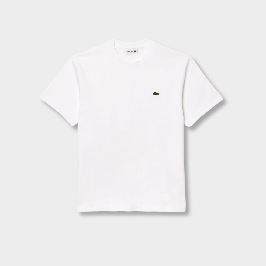 Ensemble short-t-shirt Lac-ste Blanc photo 2