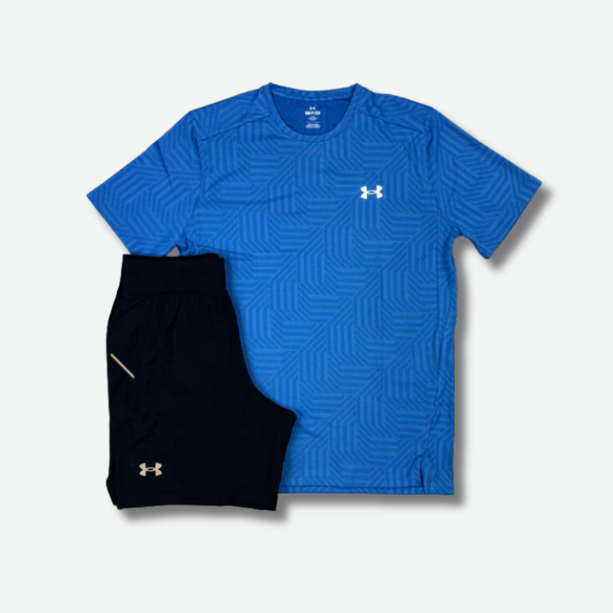 Ensemble short-t-shirt Under A. Bleu