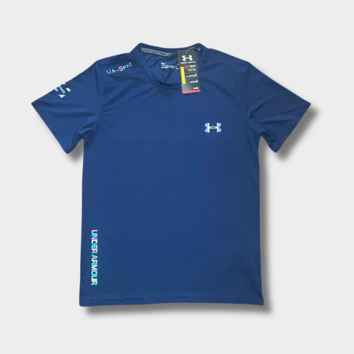Ensemble short-t-shirt Under Fluo Bleu photo 2