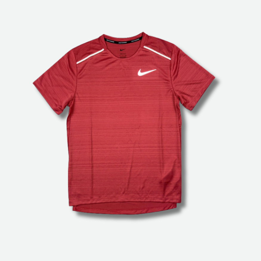 Ensemble short-t-shirt running Rouge photo 2