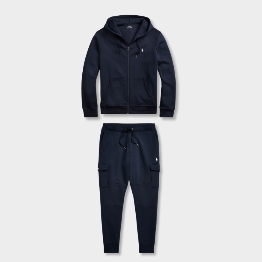 Ensemble survetement Ralph L. Bleu marine