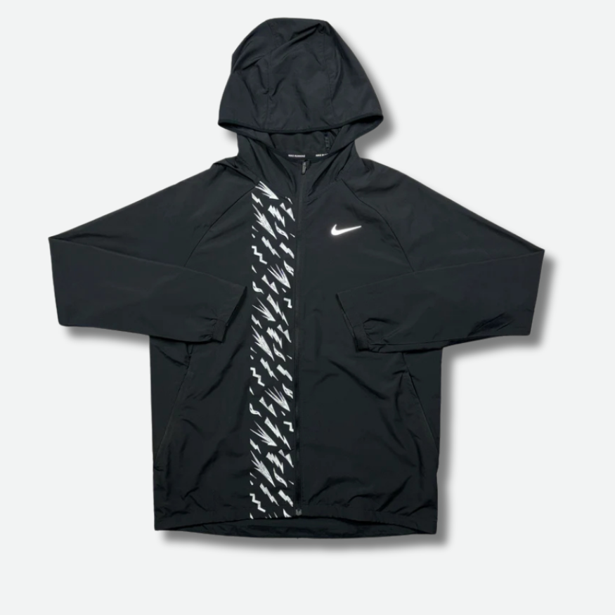 Ensemble survetement running Noir et blanc photo 2