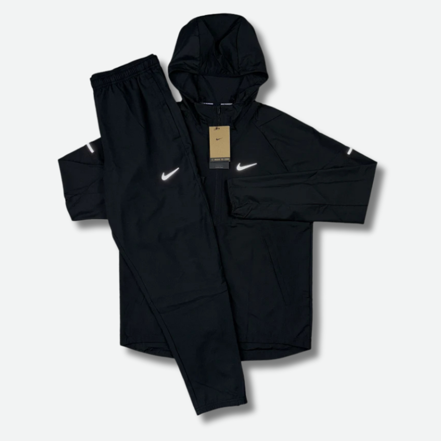 Ensemble survetement running Noir