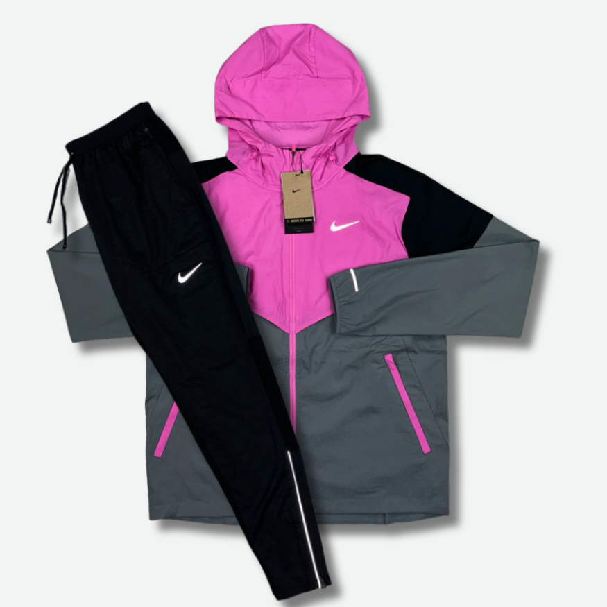 Ensemble survetement running Rose