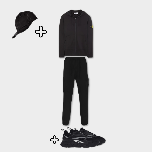 Outfit Stone I. Black + Casquette Offerte photo 2