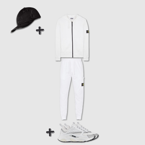 Outfit Stone I. Blanc + Casquette Offerte photo 2