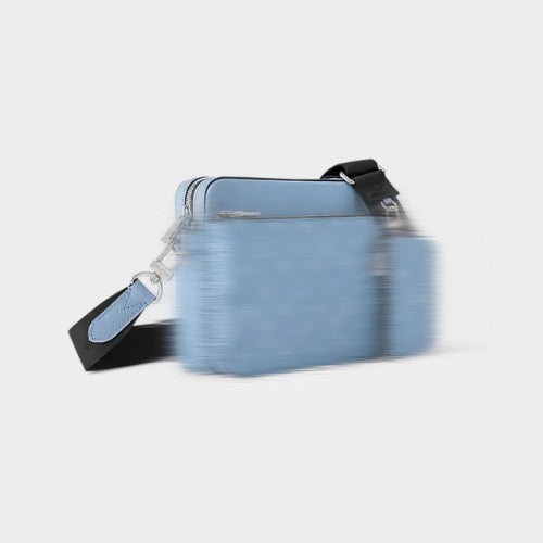 Sacoche LV Bleue + Portefeuille photo 2